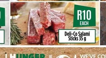 Food Lover's Market Salami stick offer