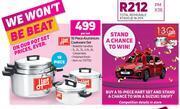 Game Hart 10 Piece Aluminium Cookware Set- Per set offer
