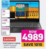 Game Lenovo Intel Celeron Laptop offer