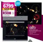 Game Defy Slimline Undercounter Oven And Hob Combo DCB 866 offer