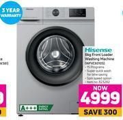 Game Hisense 6kg Front Loader Washing Machine WFVC6010S offer