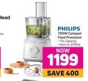 Game Philips 700W Compact Food Processor offer