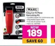 Wahl Easy Cut 15 Piece Haircutting Kit