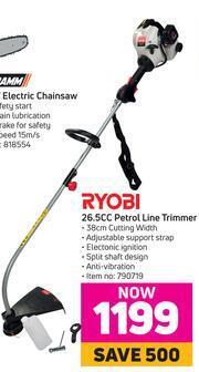 Game Ryobi 26.5cc Petrol Line Trimmer offer