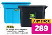 Game Addis 68Ltr Rough Tote Storage Box-For Any 2 offer