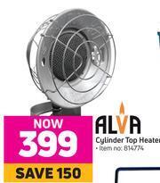 Game Alva Cylinder Top Heater offer