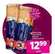 Game Bakers Blue Label Marie Biscuits Assorted-200g Each offer