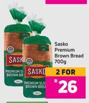 Game Sasko Premium Brown Bread-For 2 x 700g offer