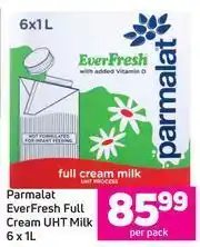 Game Parmalat Ever Fresh Full Cream UHT Milk-6 x 1L Per pack offer