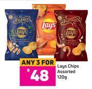 Game Lays Chips Assorted-For Any 3 x 120g offer