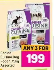 Game Canine Cuisine Dog Food Assorted-For Any 3 x 1.75Kg offer