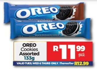 Oreo Cookies Assorted 133g