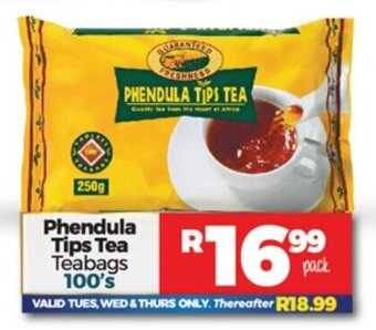 Take 'n Pay Phendula Tips Tea Teabags 100's offer