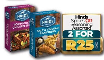 Take 'n Pay Hinds Spices or Seasoning Assorted offer