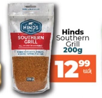 Take 'n Pay Hinds Southern Grill 200g offer