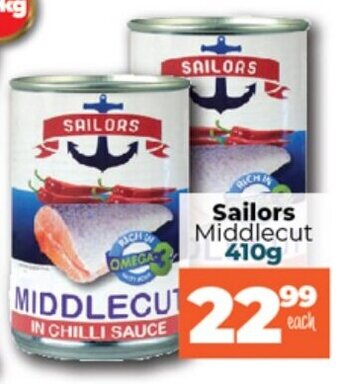 Take 'n Pay Sailors Middlecut 410g offer