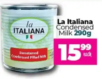 La Italiana Condensed Milk 290g