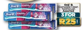 Oral-B Complete Clean Toothbrush Assorted