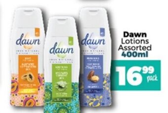 Take 'n Pay Dawn Lotions Assorted 400ml offer