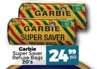 Take 'n Pay Garbie Super Saver Refuse Bags 20's offer