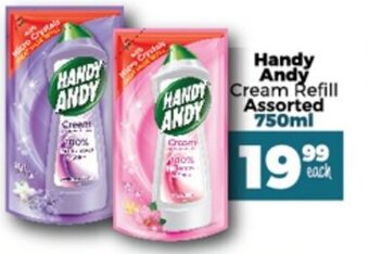 Take 'n Pay Handy Andy Cream Refill Assorted 750ml offer