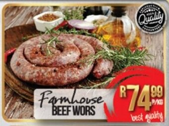 Take 'n Pay Farmhouse Beef Wors offer