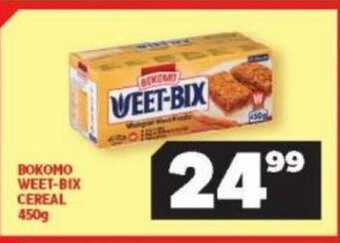 Usave Bokomo Weet-Bix Cereal 450g offer