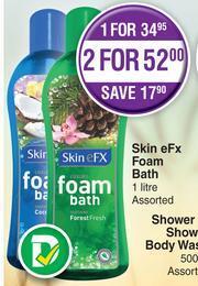 Dis-Chem Skin eFX Foam Bath Assorted-1L offer