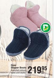 Dis-Chem Gear Slipper Boots-Per Pair offer