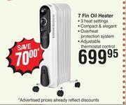 Dis-Chem Elektra 7 Fin Oil Heater offer