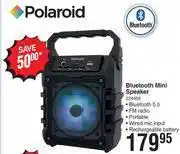 Polaroid Bluetooth Mini Speaker