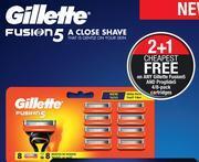 Dis-Chem Gillette Fusion 5 Cartridges 8 Pack-Per Pack offer