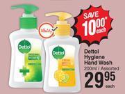Dis-Chem Dettol Hygiene Hand Wash Assorted-200ml Each offer