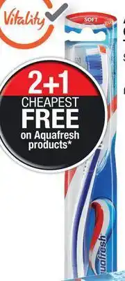 Dis-Chem Aquafresh Complete Care Toothbrush (Soft)-Each offer