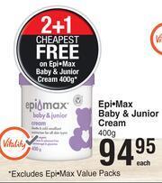 Dis-Chem Epi-Max Baby & Junior Cream-400g Each offer