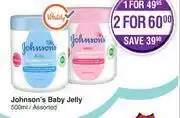 Dis-Chem Johnson's Baby Jelly Assorted-500ml Each offer