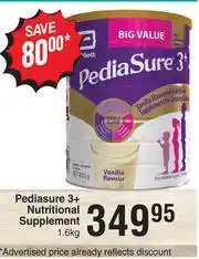 Dis-Chem Pediasure 3+ Nutritional Supplement-1.6Kg offer
