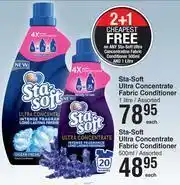 Dis-Chem Sta-Soft Ultra Concentrate Fabric Conditioner 1Ltr-Each offer