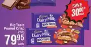 Dis-Chem Cadbury Dairy Milk Big Taste Peanut Crisp-278g Each offer