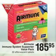 Dis-Chem Airmune Immune System Supporter Value Pack-30 Effervescent Tablets offer