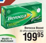 Dis-Chem Berocca Boost-30 Effervescent Tablets offer