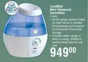 Dis-Chem Vicks Coolmist Mini Ultrasonic Humidifier offer