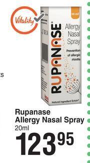 Dis-Chem Rupanase Allergy Nasal Spray-20ml offer