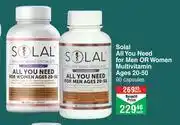 Dis-Chem Solal All You Need For Men Or Women Multivitamin Ages 20-50 90 Capsules-Each offer
