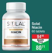 Solal Niacin 60 Tablets offer at Dis-Chem