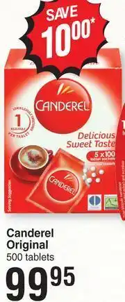 Canderel Origianl 500 Tablets