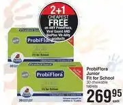 Probi Flora Junior Fit For School 30 Chewable Tablets-Each