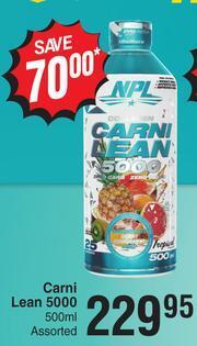 Dis-Chem NPL Carni Lean 5000 Assorted-500ml offer