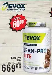 Dis-Chem Evox Lean-Pro Lite Assorted-1.9Kg offer