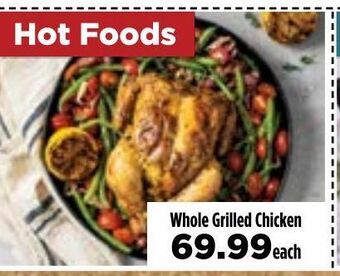 Food Lover's Market Whole grilled chicken offer